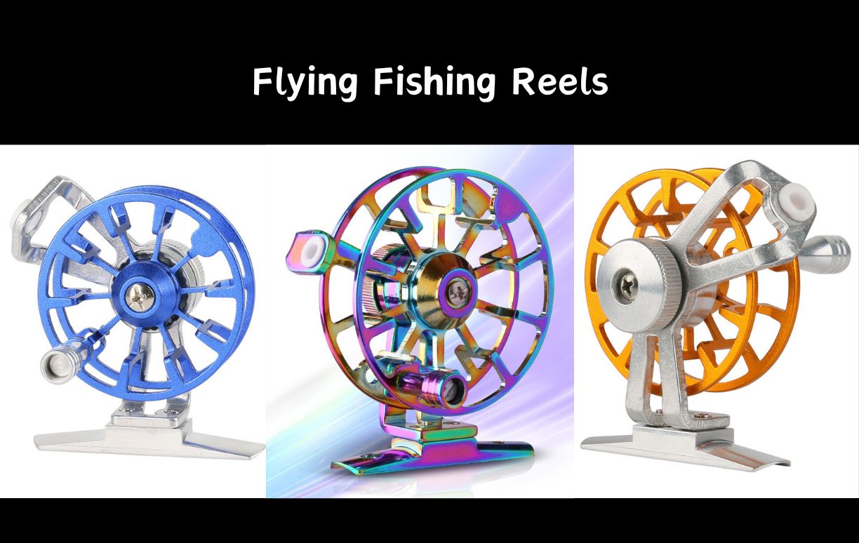 a flying fishing reel a flying fishing reel