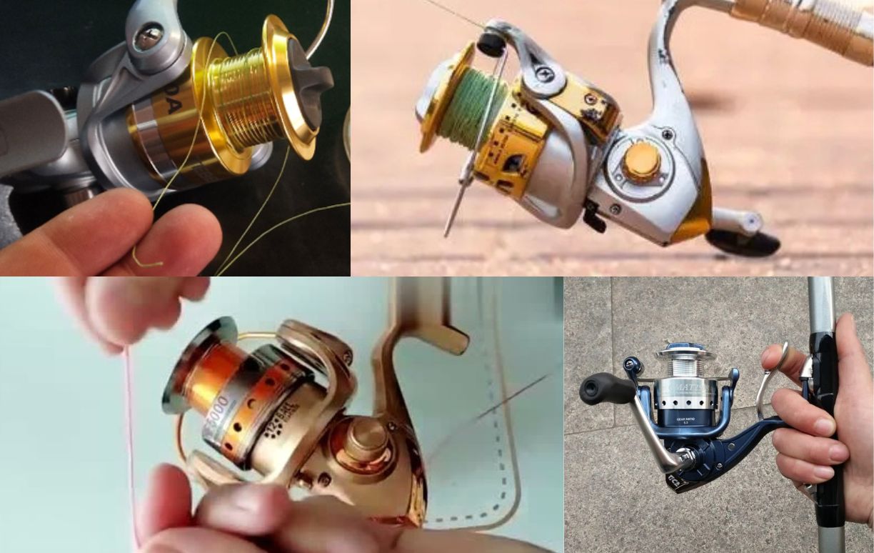 spool a spinning reel spool a spinning reel