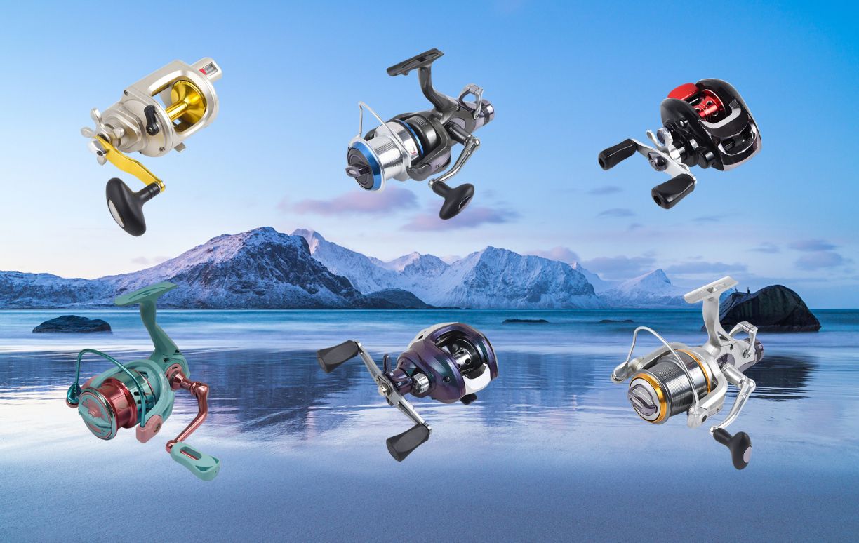 types of fishing reels types of fishing reels
